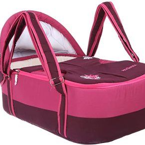 baby carrycot movable bed fly fushia