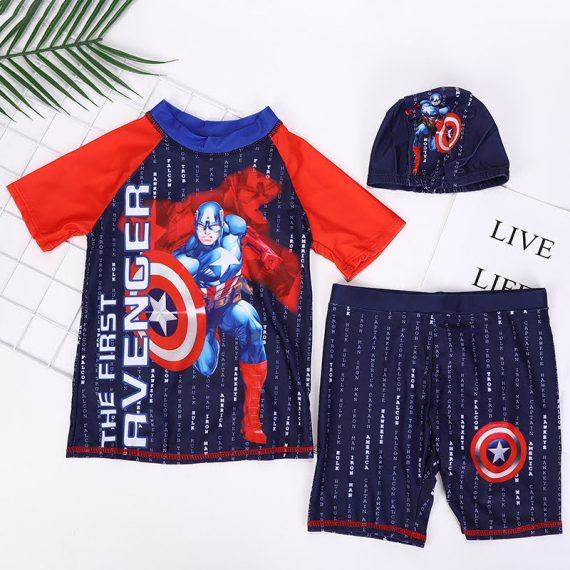 Mix & Max Boys 3 Pieces Swimsuit (4 sizes From 2Y to 12Y) # AW46