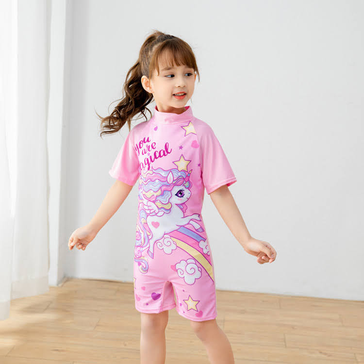 Mix & Max Girls One Piece Swimsuit (4 sizes From 3Y to 11Y) # AW01-
