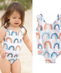 Mix & Max Girls One Piece Swimsuit (4 sizes From 6M to 4Y) # AW14