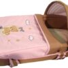 Mix and Max Embroidered Baby Carrycot ( Moon Pink #153 )