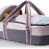 Mix and Max Embroidered Baby Carrycot ( Fish Pink #161 )