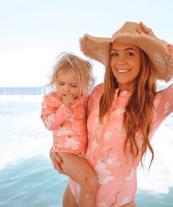 Mix & Max Girls One Piece Swimsuit (4 sizes From 6M to 4Y) # AW31