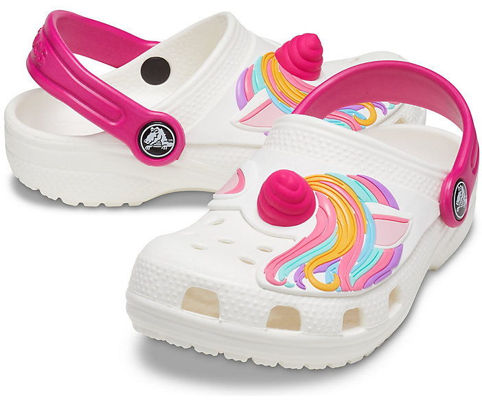 Crocs Disney Cartoon Brand Unisex Kids Clog Shoes .. Size C7 to J3 #38 White