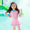 Mix & Max Girl One Piece Swimsuit (7 sizes From 2Y to 12Y) # AW38-