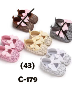 Mix & Max Baby Shoes 3 Sizes 1/2/3 (from Zero to 18 Months) #C179