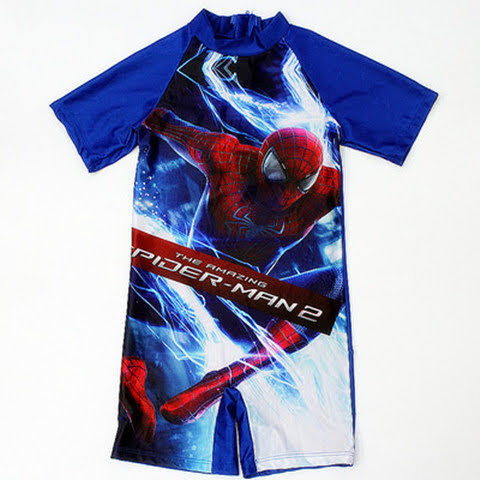 Mix & Max Boys One Piece Swimsuit (4 sizes From 3Y to 11Y) # AW44