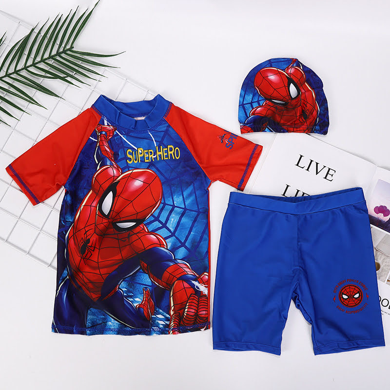 Mix & Max Boys 3 Pieces Swimsuit (4 sizes From 2Y to 12Y) # AW46S