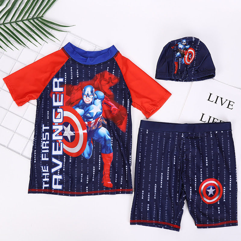 Mix & Max Boys 3 Pieces Swimsuit (4 sizes From 2Y to 12Y) # AW46