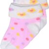 Mix & Max Baby Cotton Girl Socks (3 Pieces) One Baby Size