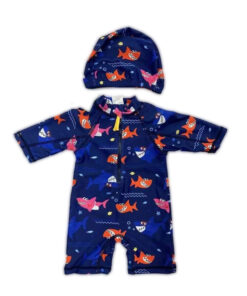 Mix & Max Baby One Piece Salobet Swimsuit (3 sizes From Zero to 18M) # AW55-