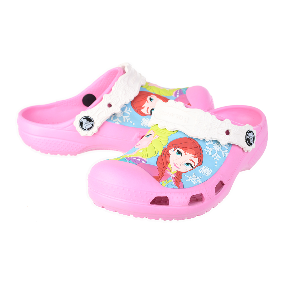 Crocs Disney Cartoon Brand Unisex Kids Clog Shoes .. Size C6 to J3 #47 Pink