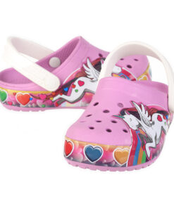 Crocs Disney Cartoon Brand Unisex Kids Clog Shoes .. Size C7 to J3 #13 Pink