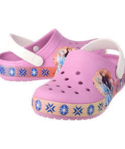Crocs Disney Cartoon Brand Unisex Kids Clog Shoes .. Size C7 to J3 #33 Pink