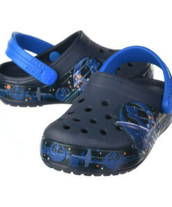 Crocs Disney Cartoon Brand Unisex Kids Clog Shoes .. Size C7 to J3 #18 Navy