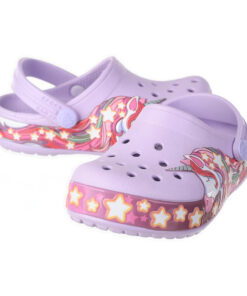 Crocs Disney Cartoon Brand Unisex Kids Clog Shoes .. Size C7 to J3 #11 Unicorn