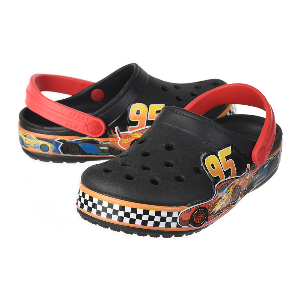 Crocs Disney Cartoon Brand Unisex Kids Clog Shoes .. Size C7 to J3 #09 cars