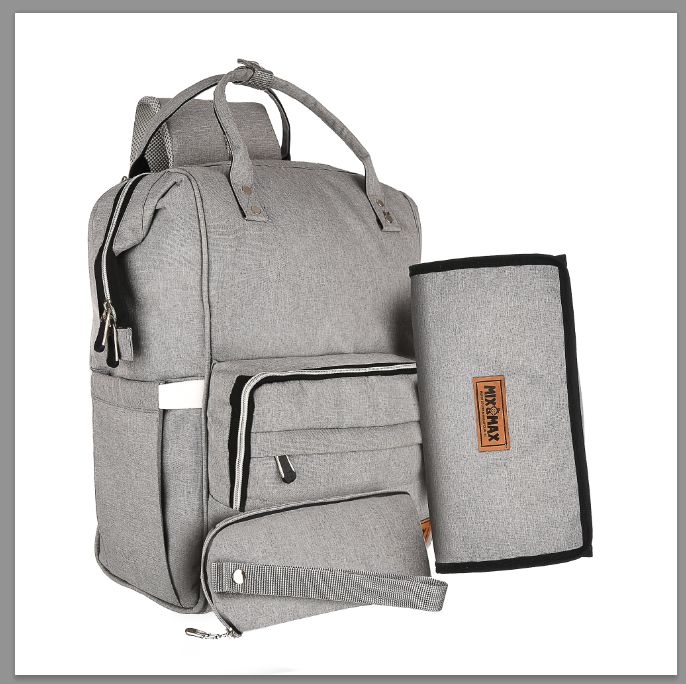 Mix & Max Diaper Backpack bag waterproof multifunction SET 4 in 1 #2205