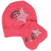 Baby Interlock cap with baby gloves