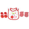 Mix & Max Baby Perfect Gift Set One size (Bib+Sock+Hand Cover) Cotton 100% - Crez