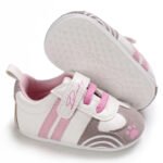 Baby Shoes - Mix and Max - Colors: Black, Grey, Light Blue, and Pink - Sizes: 3 M to 6 M 11 cm, 6 M to 9 M 12 cm, 9 to 12 M 13 cm - Image 3