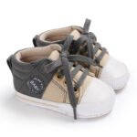 Baby Shoes - Mix and Max - Colors: Beige, Grey, and Red - Sizes: 3 M to 6 M 11 cm, 6 M to 9 M 12 cm, 9 to 12 M 13 cm - Image 4
