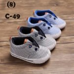 Baby Shoes 3 Sizes 1/2/3 (from Zero to 18 Months) #C49 - Mix and Max - Sizes: 0-6 M 11cm, 6-12 M 12cm, 12-18 M 13cm