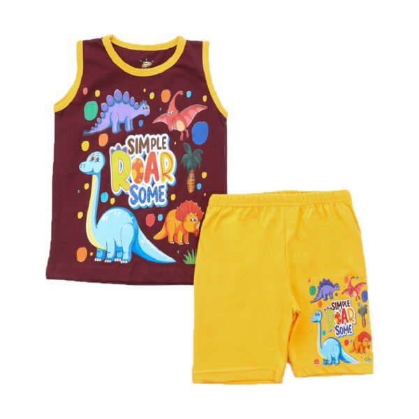 Kid Cotton 100% Pajama size 1 Year to 5 Years Old (5 Sizes) - Code 1035 - Mix & Max - Sizes: From 1 Y to 5 Y