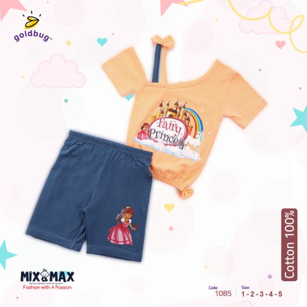 Kid Cotton 100% Pajama size 1 Year to 5 Years Old (5 Sizes) - Code 1085 - Mix and Max - Sizes: From 1 Y to 5 Y - Image 5