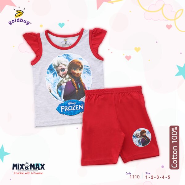 Kid Cotton 100% Pajama size 1 Year to 5 Years Old (5 Sizes) - Code 1110 - Mix and Max - Sizes: From 1 Y to 5 Y - Image 5