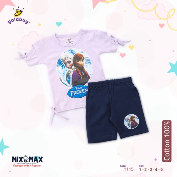 Kid Cotton 100% Pajama size 1 Year to 5 Years Old (5 Sizes) - Code 1115 - Mix and Max - Sizes: From 1 Y to 5 Y - Image 5