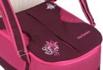 Portable Baby Carrycot Lightweight travel Bed Carrycot newborn ( Fly Fushia color ) - Sizes: 0-12 M - Mix and Max - Image 4