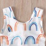 Girls One Piece Swimsuit (4 sizes From 6M to 4Y) # A - Mix and Max - Sizes: From 2-3 Y to 12-18 M - Image 3