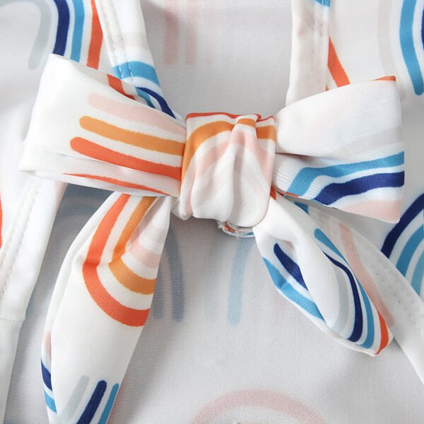 Girls One Piece Swimsuit (4 sizes From 6M to 4Y) # A - Mix and Max - Sizes: From 2-3 Y to 12-18 M - Image 4