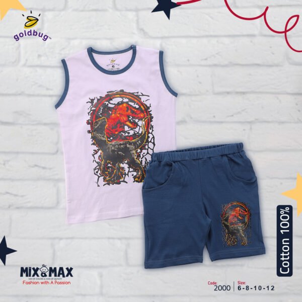 Kid Cotton 100% Pajama size 6 to 12 Years Old (4 Sizes) - Code 2000 - Mix and Max - Sizes: From 6 Y to 12 Y - Image 5