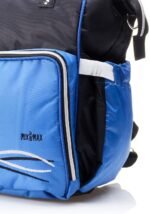 Leather Diaper Backpack bag with embroidery ( Tree Black ) - Mix and Max - Colors: Beige, Blue, and Fuchsia - Sizes: 0-9 M - Image 6