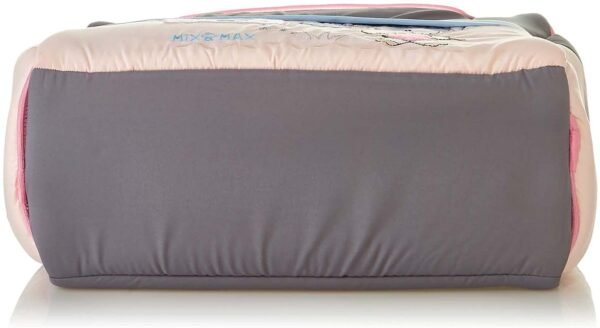 Mix and Max Baby Changing Diaper Large Shoulder bag with embroidery ( Fish Pink ) - Image 6