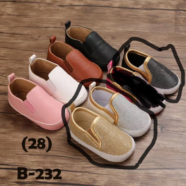 Baby Shoes 3 Sizes 1/2/3 (from Zero to 18 Months) #B232 - Mix and Max - Sizes: 0-6 M 11cm, 6-12 M 12cm, 12-18 M 13cm - Image 5