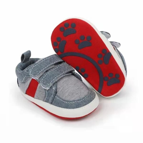 Baby Shoes 3 Sizes 1/2/3 (from Zero to 18 Months) # 3013 - Mix & Max - Sizes: 0-6 M 11cm, 6-12 M 12cm, 12-18 M 13cm