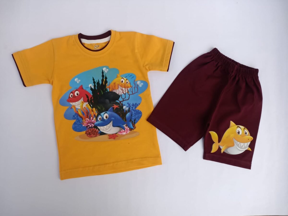 Kid Cotton 100% Pajama size 1 Year to 5 Years Old (5 Sizes) - Code 1045 - Mix and Max - Sizes: From 1 Y to 5 Y - Image 6
