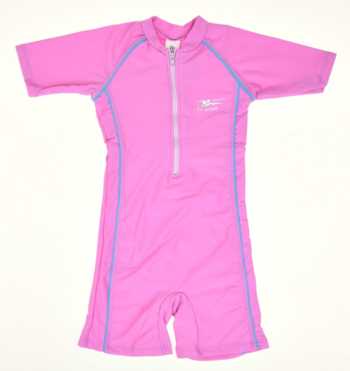 Girl Half Sleeves Swimsuit (5 sizes From 2 to 10 years) # A - Mix and Max - Sizes: From 2 Y to 10 Y - Image 1