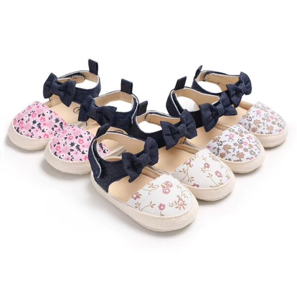 Baby Shoes 3 Sizes 1/2/3 (from Zero to 18 Months) #C468 - Mix and Max - Sizes: 0-6 M 11cm, 6-12 M 12cm, 12-18 M 13cm