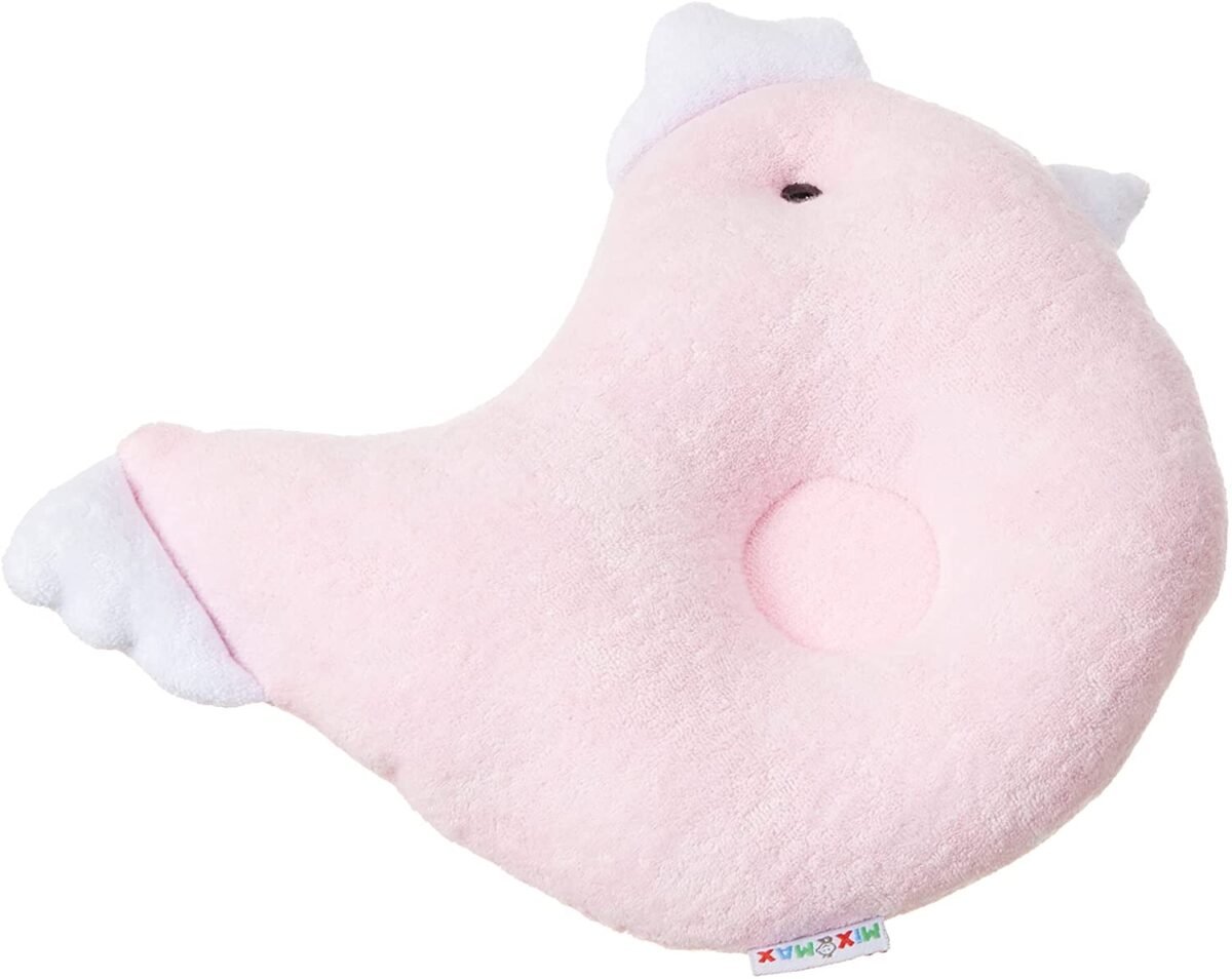 Baby Travel Head Shaping Pillow - Mix & Max - Colors: Dark Red, Fuchsia, and Green - Sizes: 0-18 M - Image 15