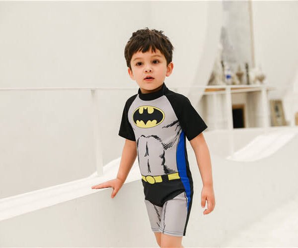 Boys 2 Pieces Swimsuit (4 sizes From 3Y to 11Y) # A - Mix and Max - Sizes: From M 3-4Y to XXL 8-11 Y
