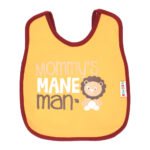 Multi-colors Printed Bib with diaper back size 38*29cm (2 Pieces) Boys b - Mix and Max - Colors: Fuchsia, Grey, and Light Blue - Sizes: 0-18 - Image 25