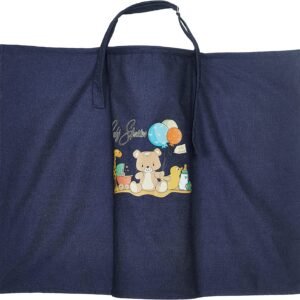 Nursing Baby Apron Cover for Breastfeeding Comfortable with Privacy mosquito Net Window Play Bear Jeans Mix and Max