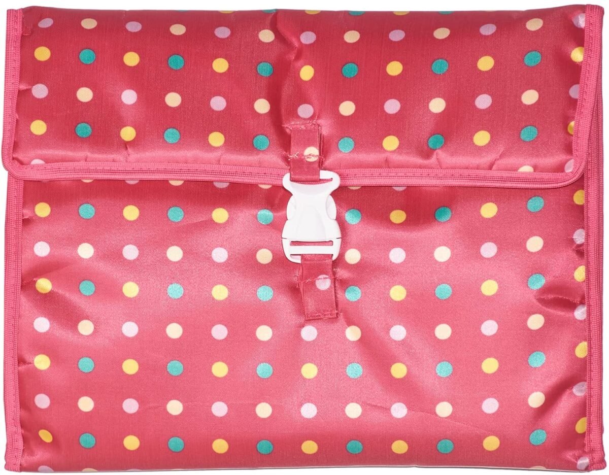 Baby Diaper changing Kit with pockets - Mix and Max - Colors: Beige and Light Blue - Sizes: 0-9 M - Image 3