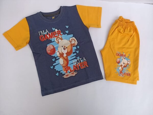 Kid Cotton 100% Pajama size 1 Year to 5 Years Old (5 Sizes) - Code 1015 - Mix and Max - Sizes: From 1 Y to 5 Y - Image 6