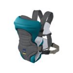Baby Carrier 3 Positions 3 in 1 # 320 Grey Turquoise - Mix and Max - Sizes: 0-24 M - Image 3