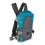 Baby Carrier 3 Positions 3 in 1 # 320 Grey Turquoise - Mix and Max - Sizes: 0-24 M - Image 5